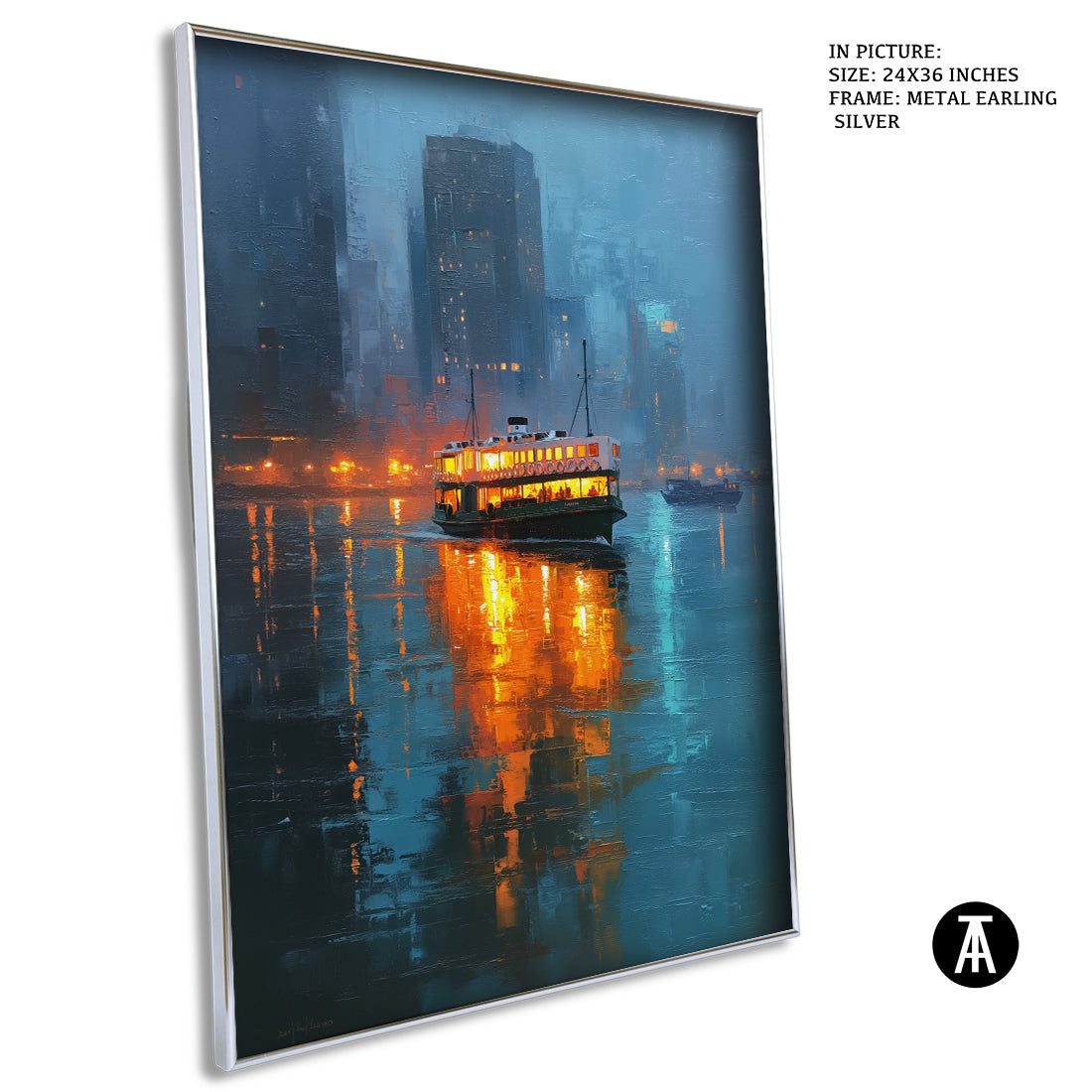 Artwork in Black Frame