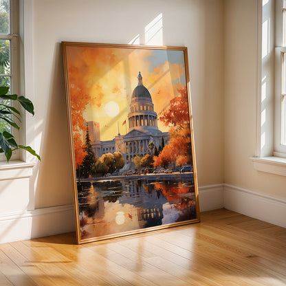 California Painting in a Lifestyle Setting
