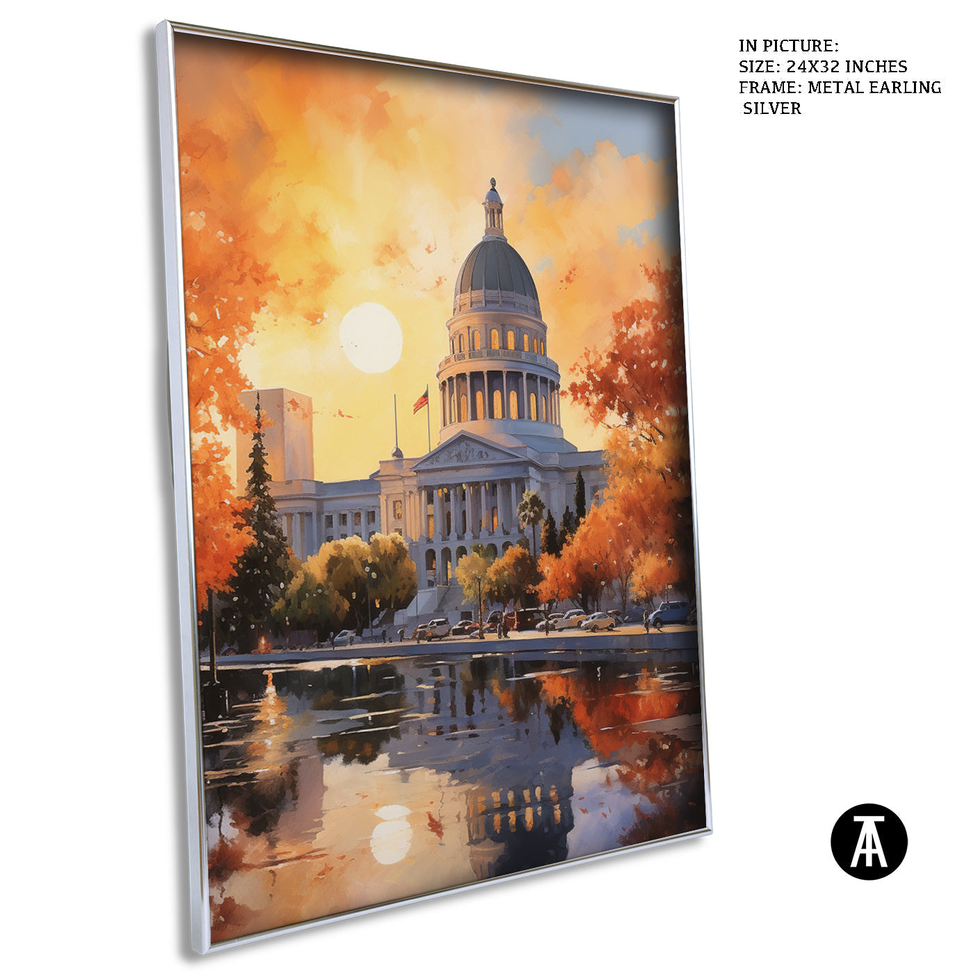 Artwork in Black Frame