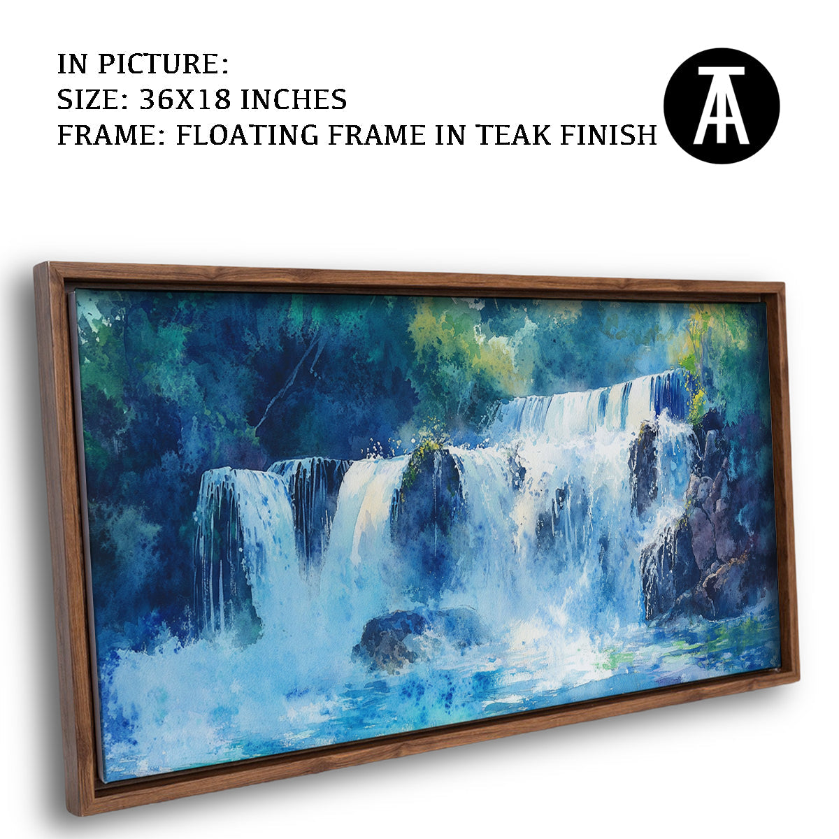 Artwork in Floating Frame