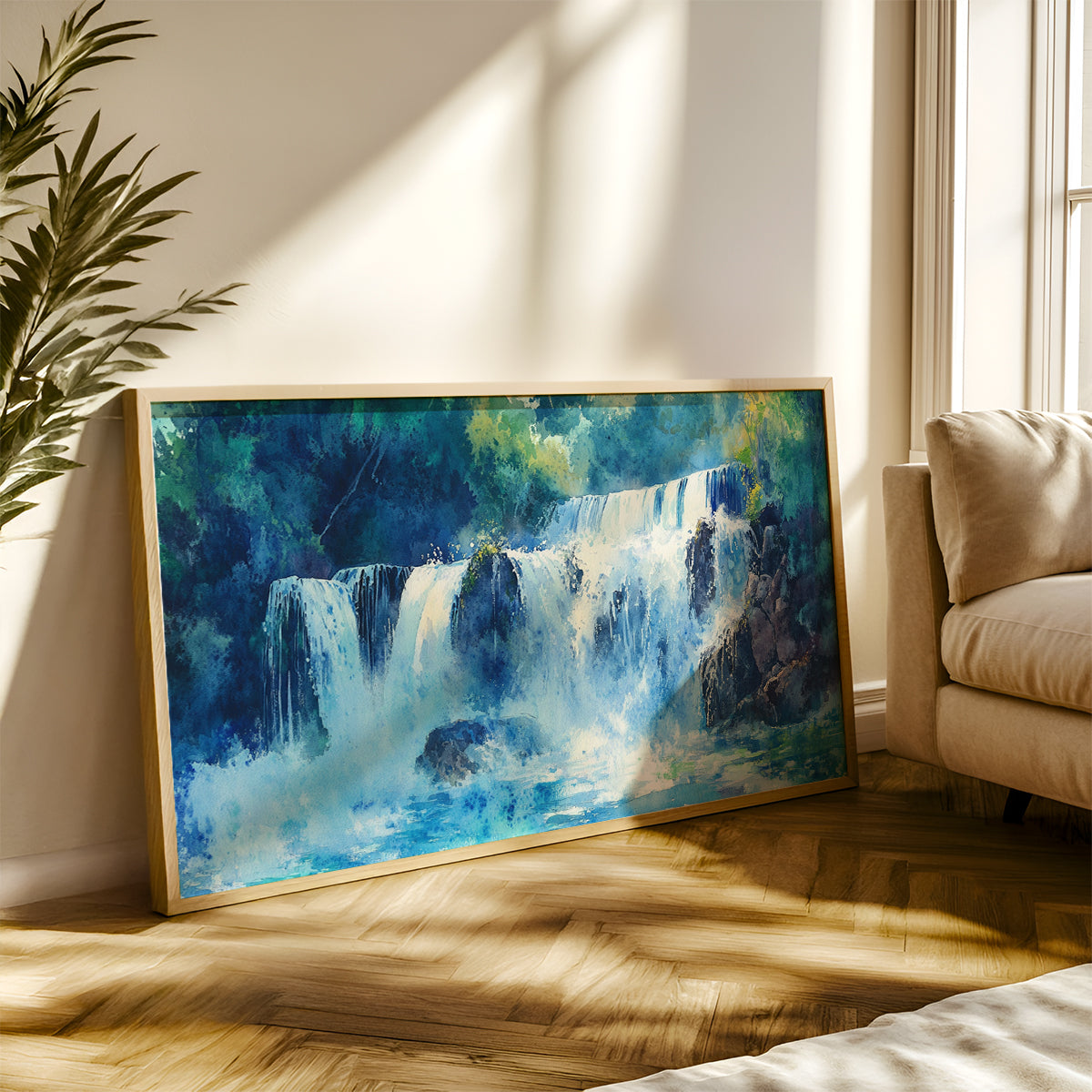 Indian Painting in a Lifestyle Setting