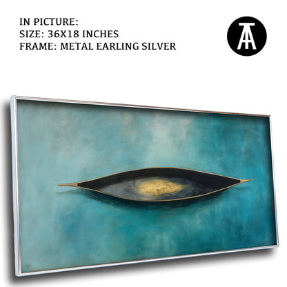 Artwork in Metal Earling Silver Frame
