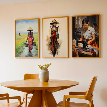 Gallery Wall Painting Set of Three
