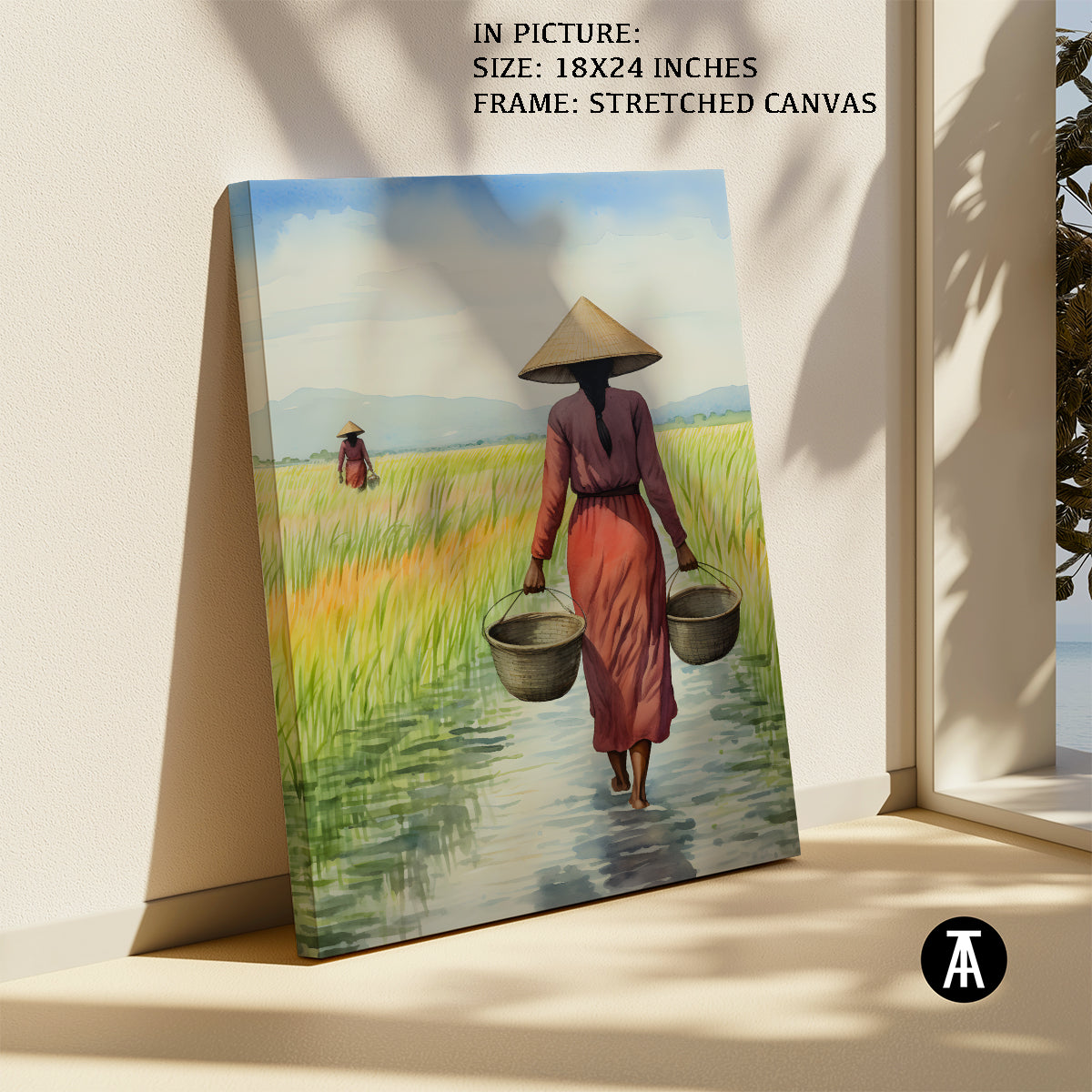 Sample Artwork in Stretched Canvas