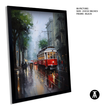 Artwork in Metal Earling Silver Frame