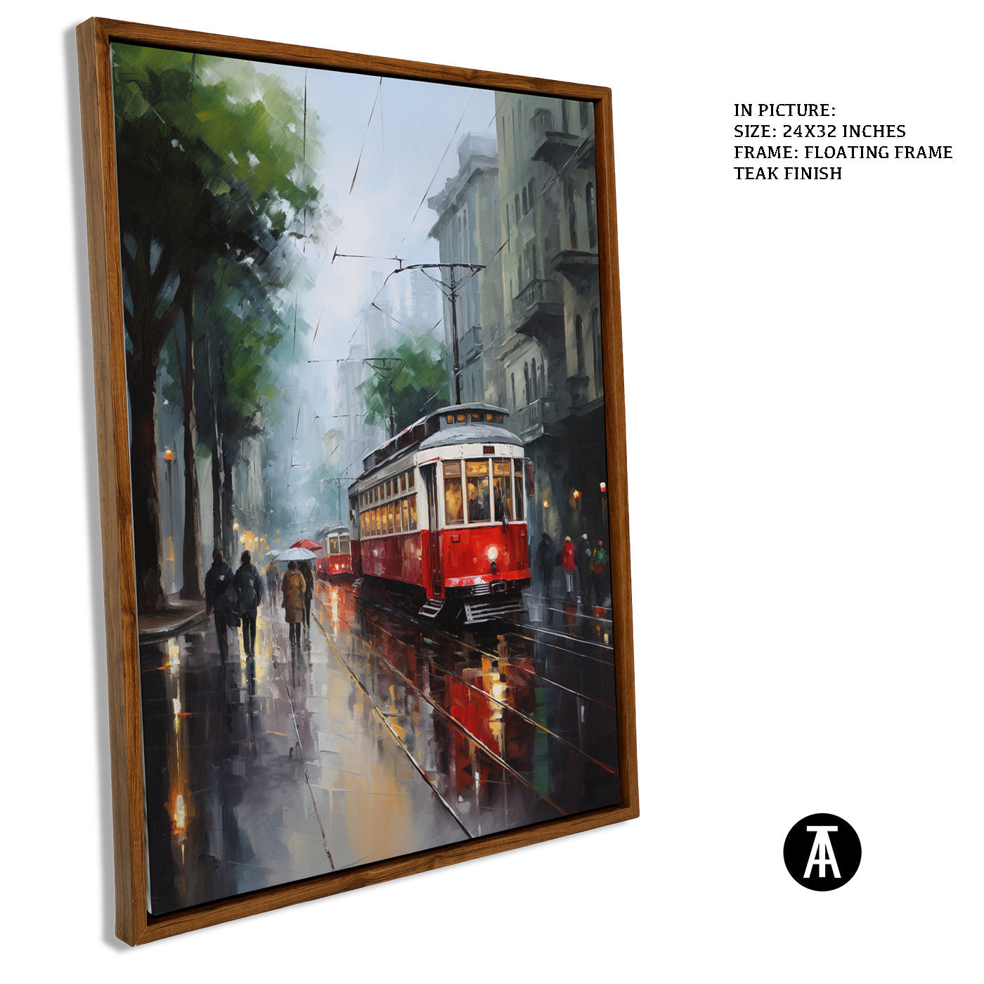 Artwork in Floating Frame
