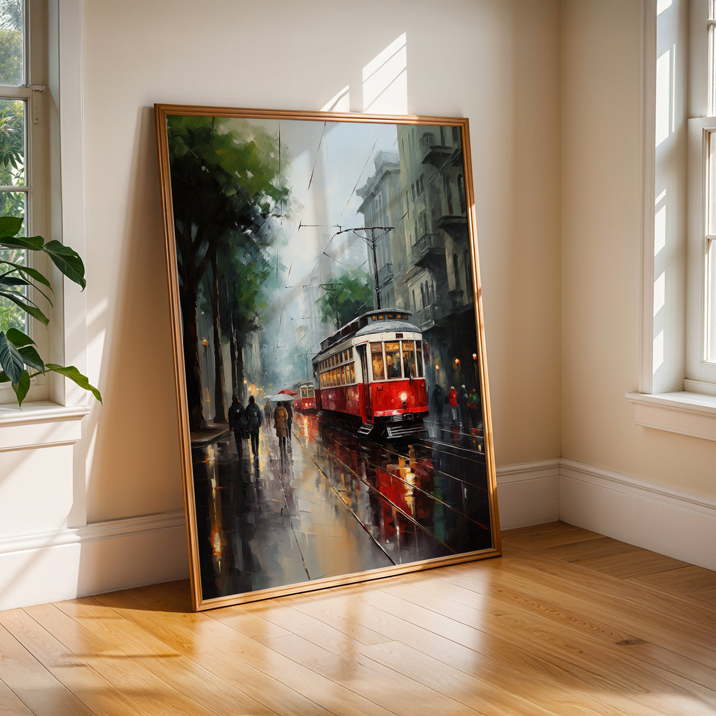 California Painting in a Lifestyle Setting