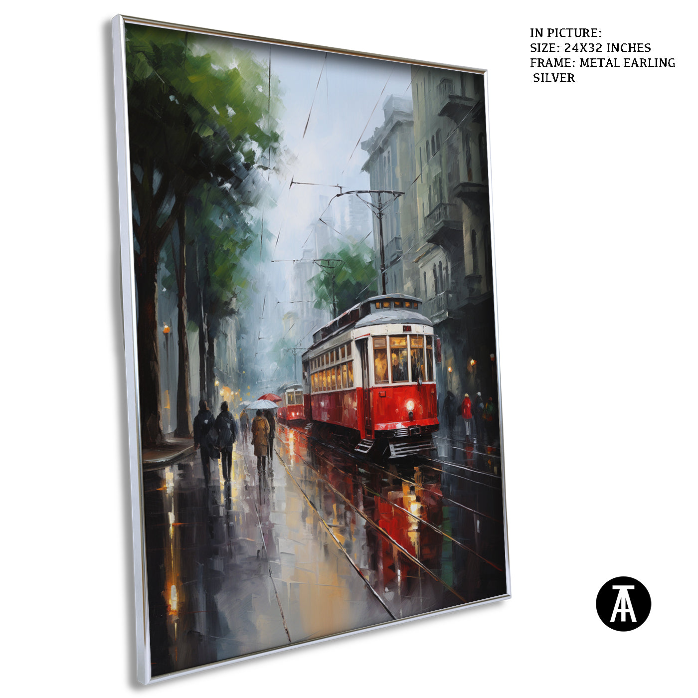 Artwork in Black Frame