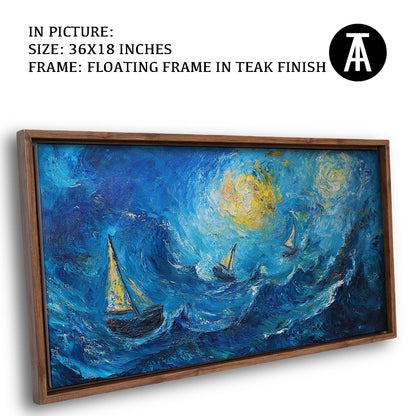 Artwork in Floating Frame