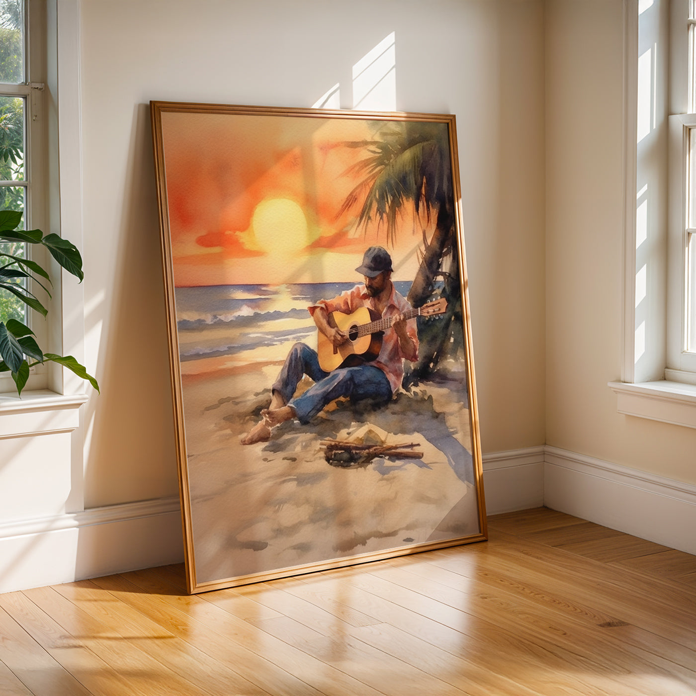 California Painting in a Lifestyle Setting
