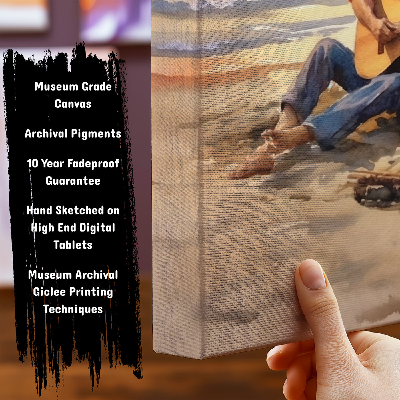 Information about California Canvas Art Print
