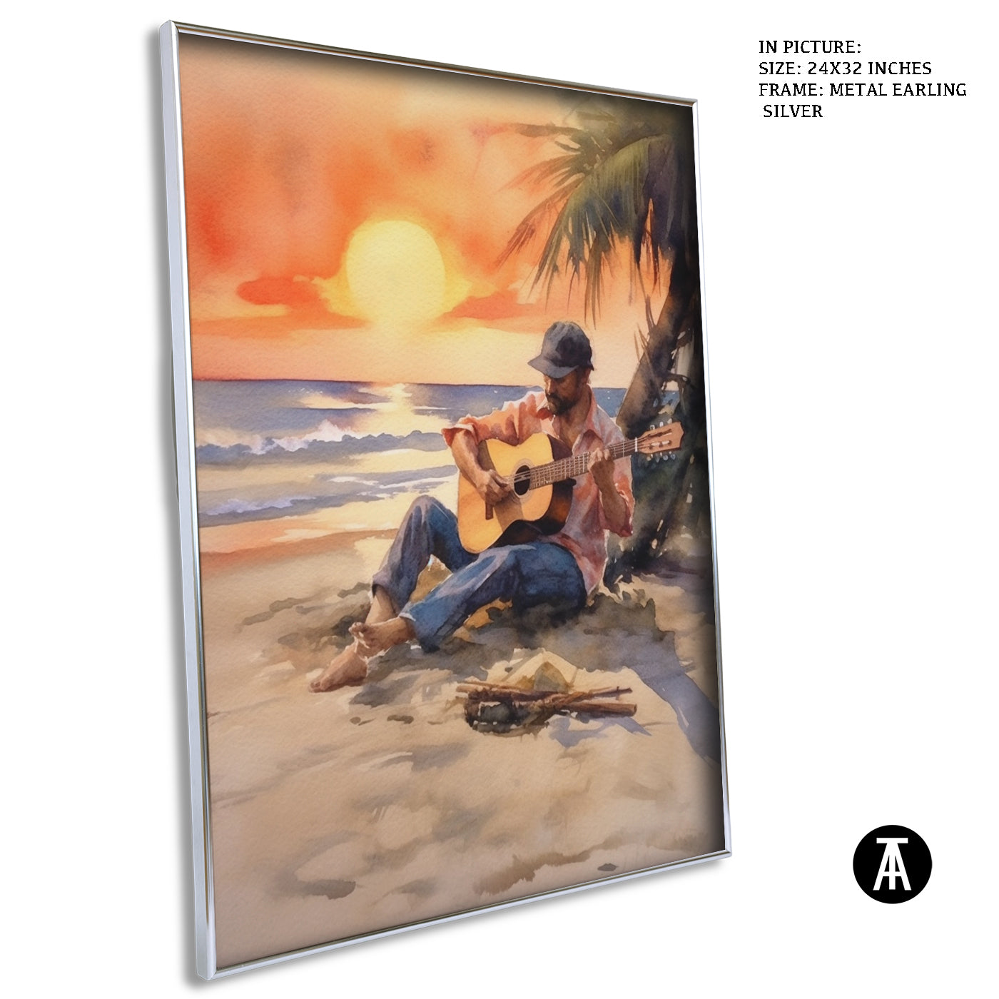 Artwork in Black Frame