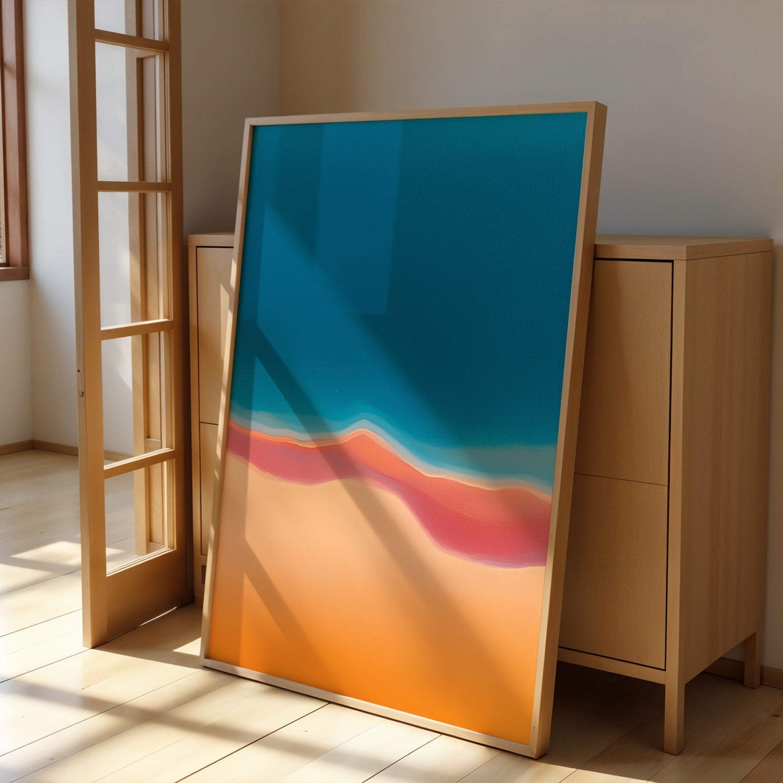 Abstract Painting for Home Sub Aqeous Form by NYC Abstract
