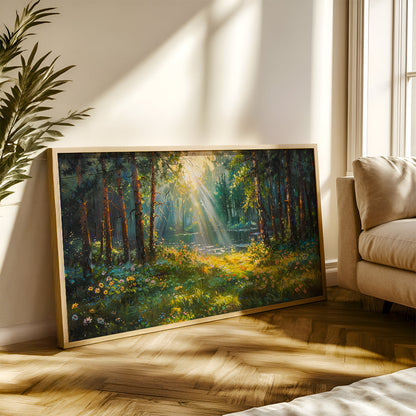 Indian Painting in a Lifestyle Setting