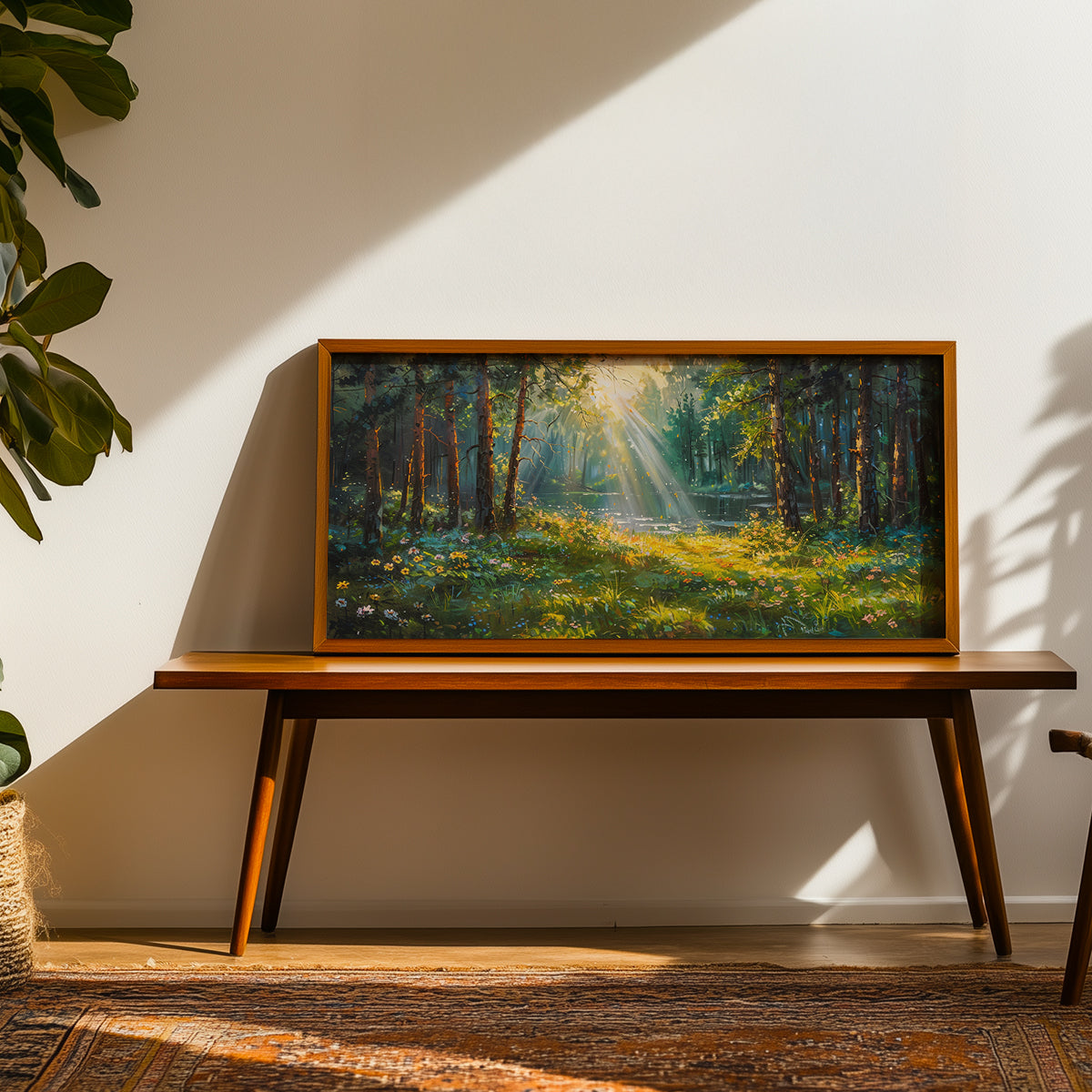 Indian Artwork in a Lifestyle Setting