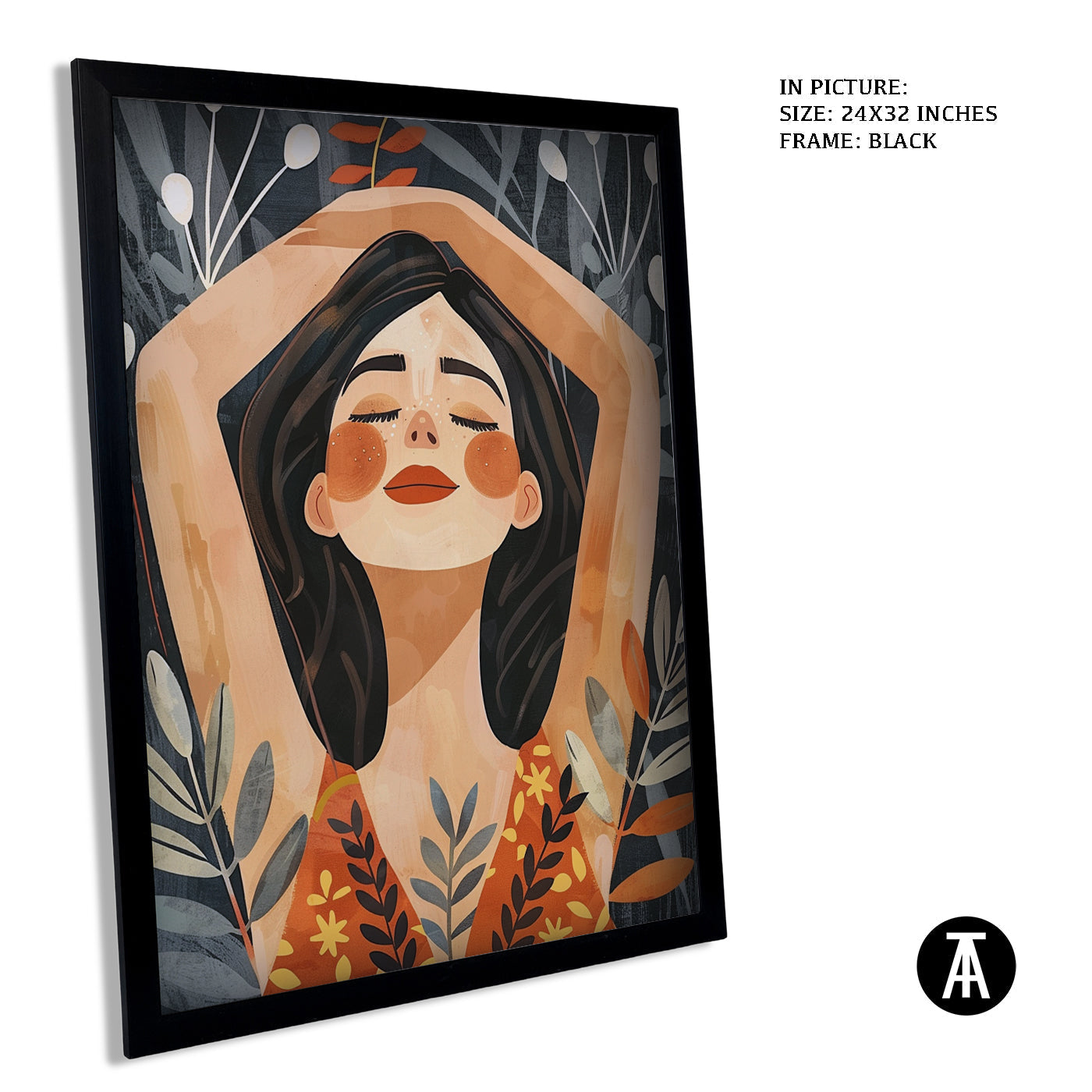 Artwork in Black Frame