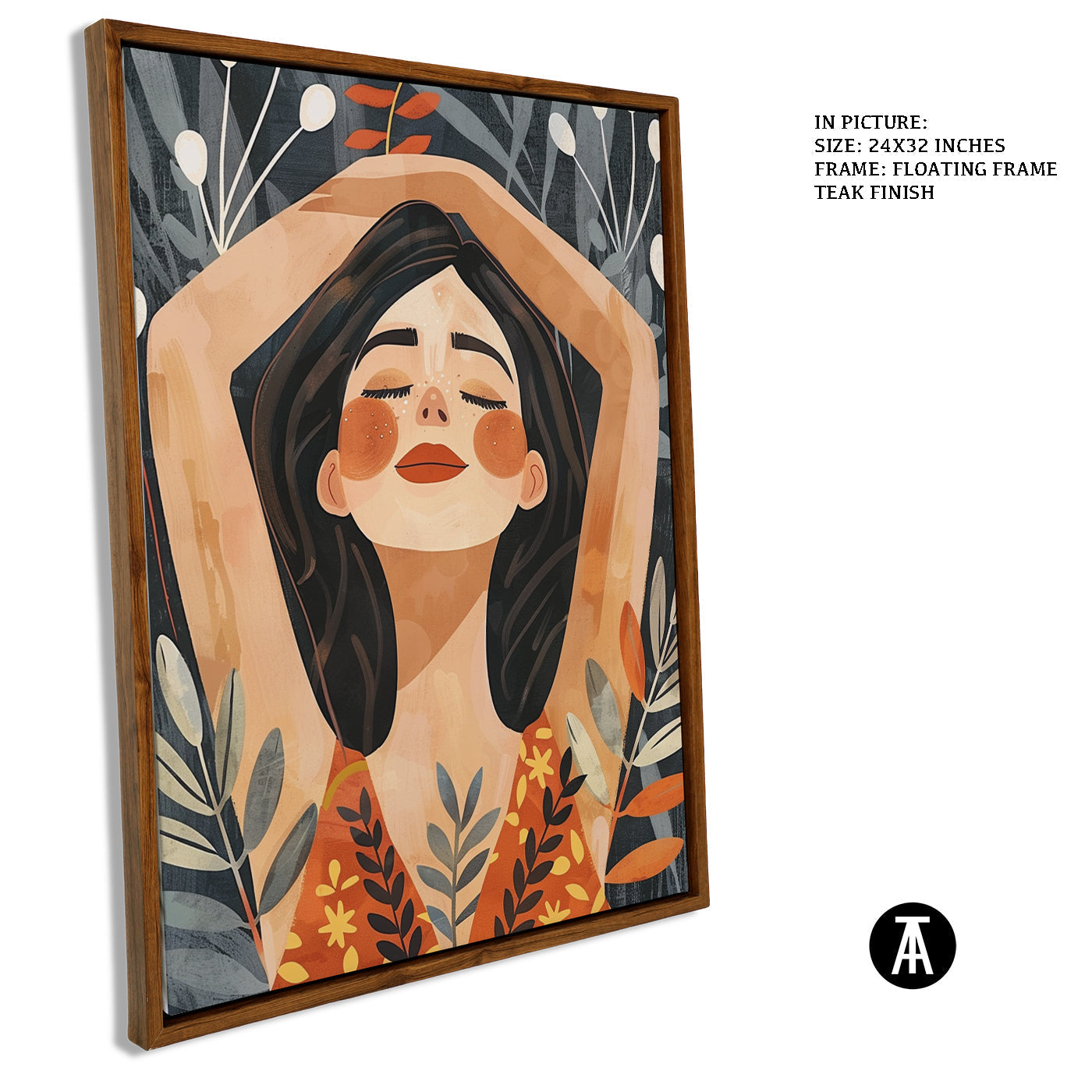 Artwork in Floating Frame