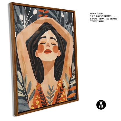 Artwork in Floating Frame