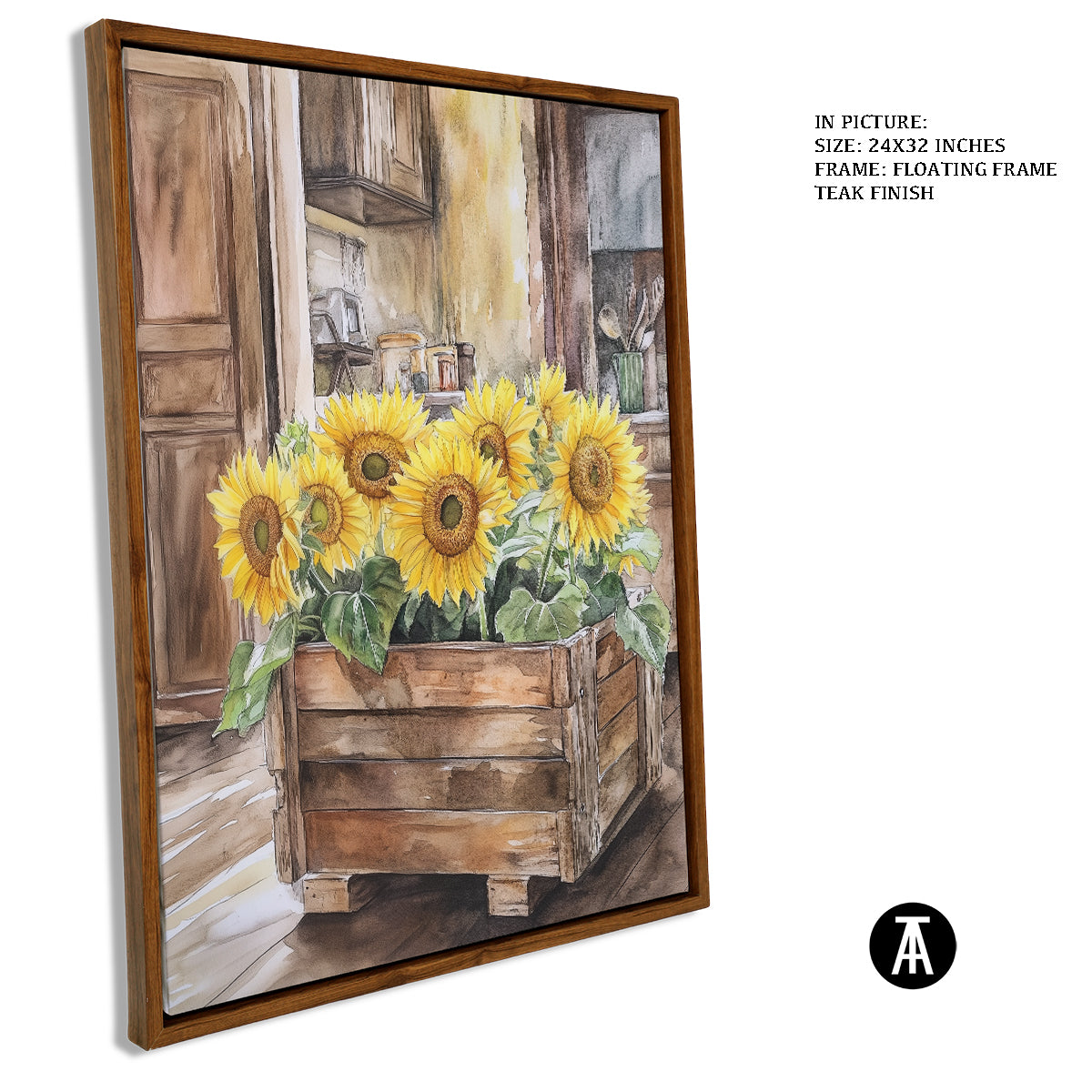 Artwork in Floating Frame