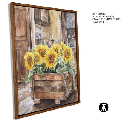 Artwork in Floating Frame