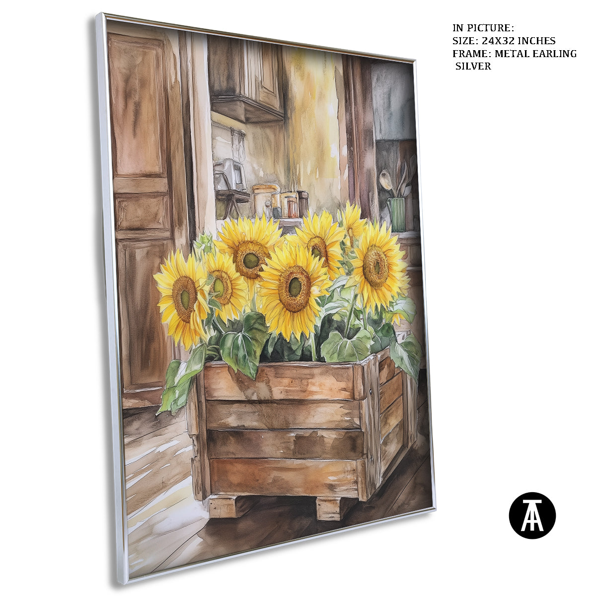 Artwork in Black Frame