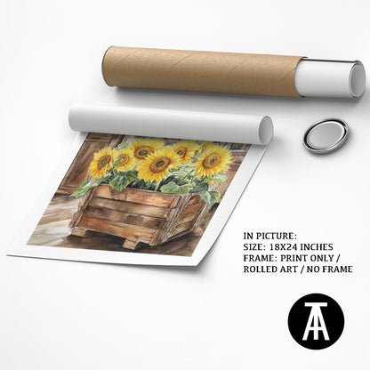 Artwork as Print Only or Rolled Art