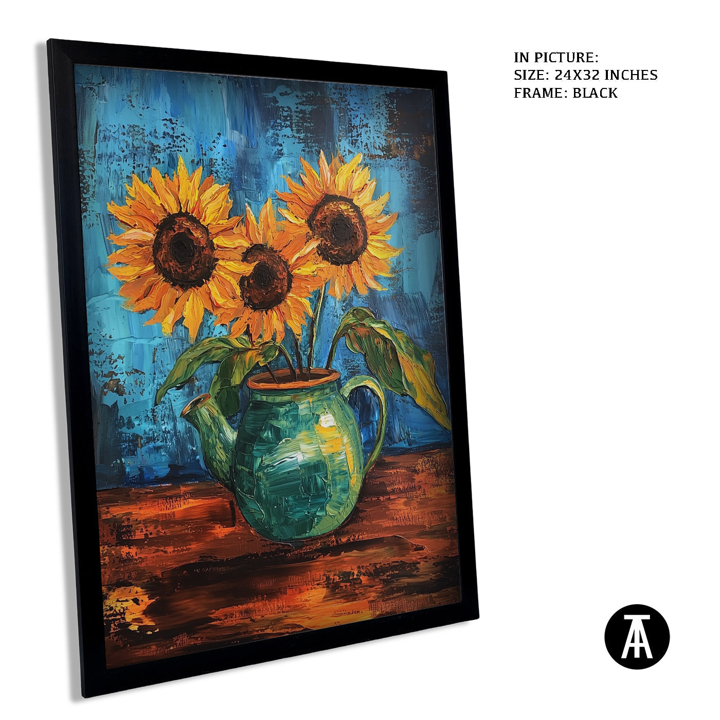 Artwork in Metal Earling Silver Frame