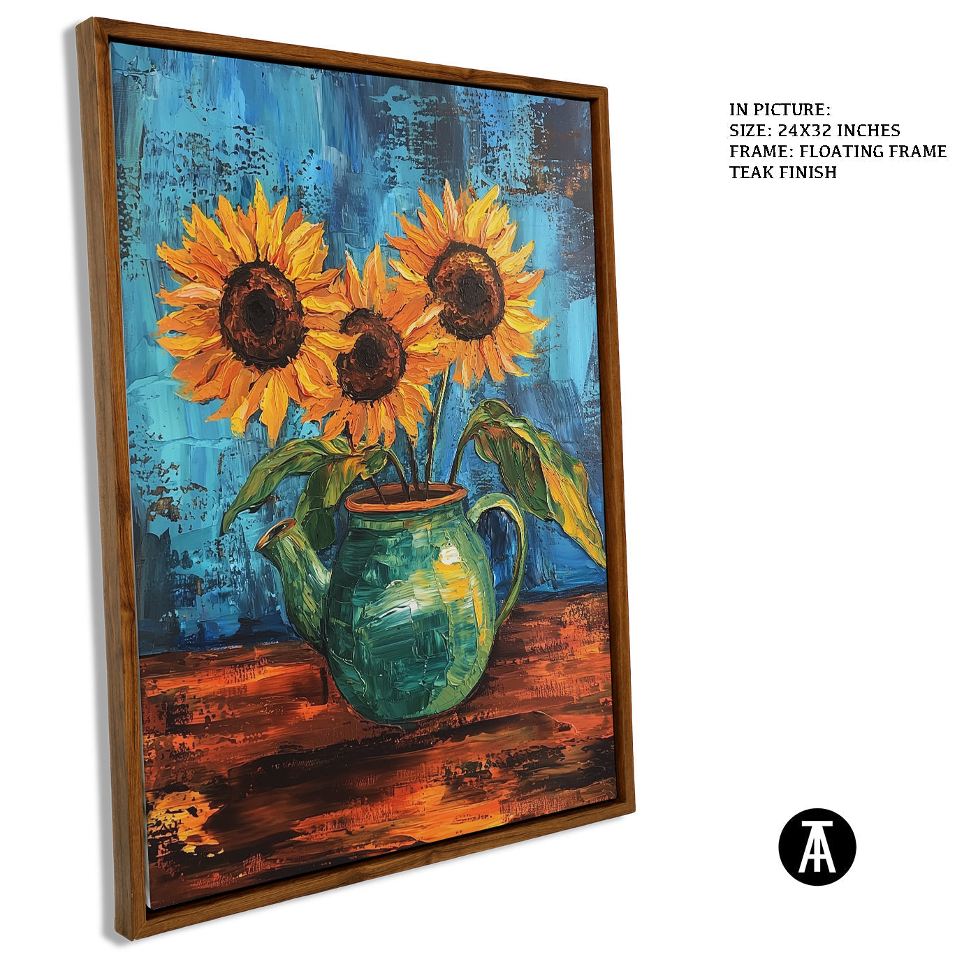 Artwork in Floating Frame