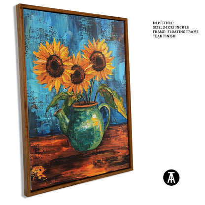 Artwork in Floating Frame