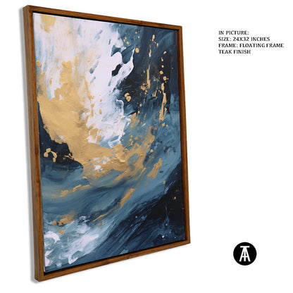 Sample Artwork in Floating Frame