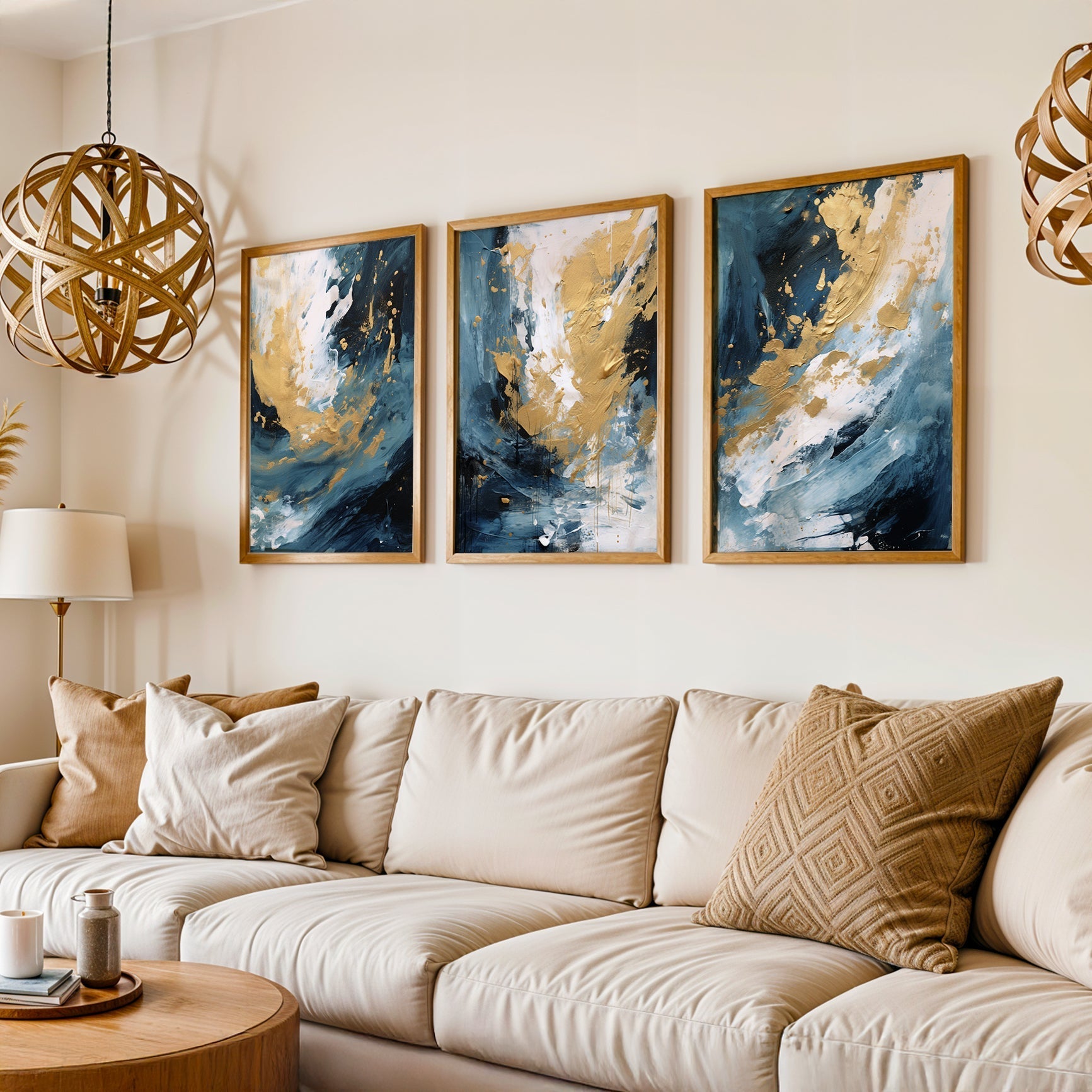 Gallery Wall Set in Lifestyle Setting