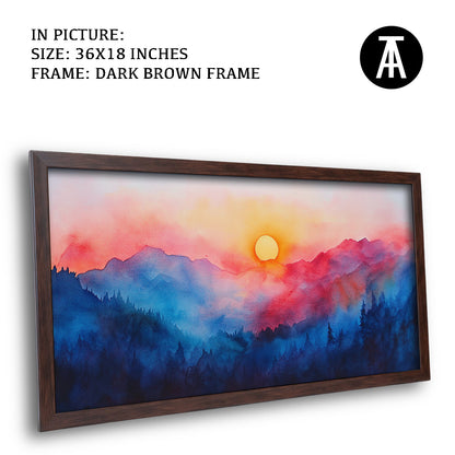Artwork in Metal Champagne Gold Frame
