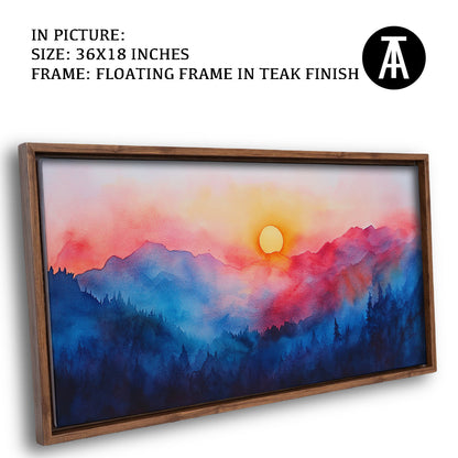 Artwork in Floating Frame