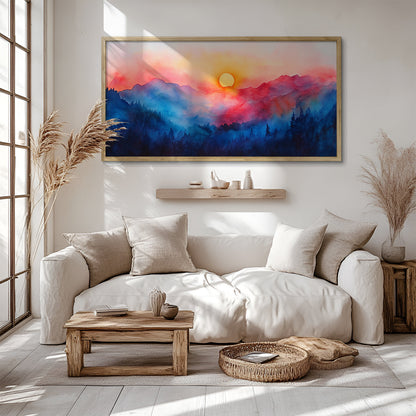Modern Art in a Lifestyle Setting