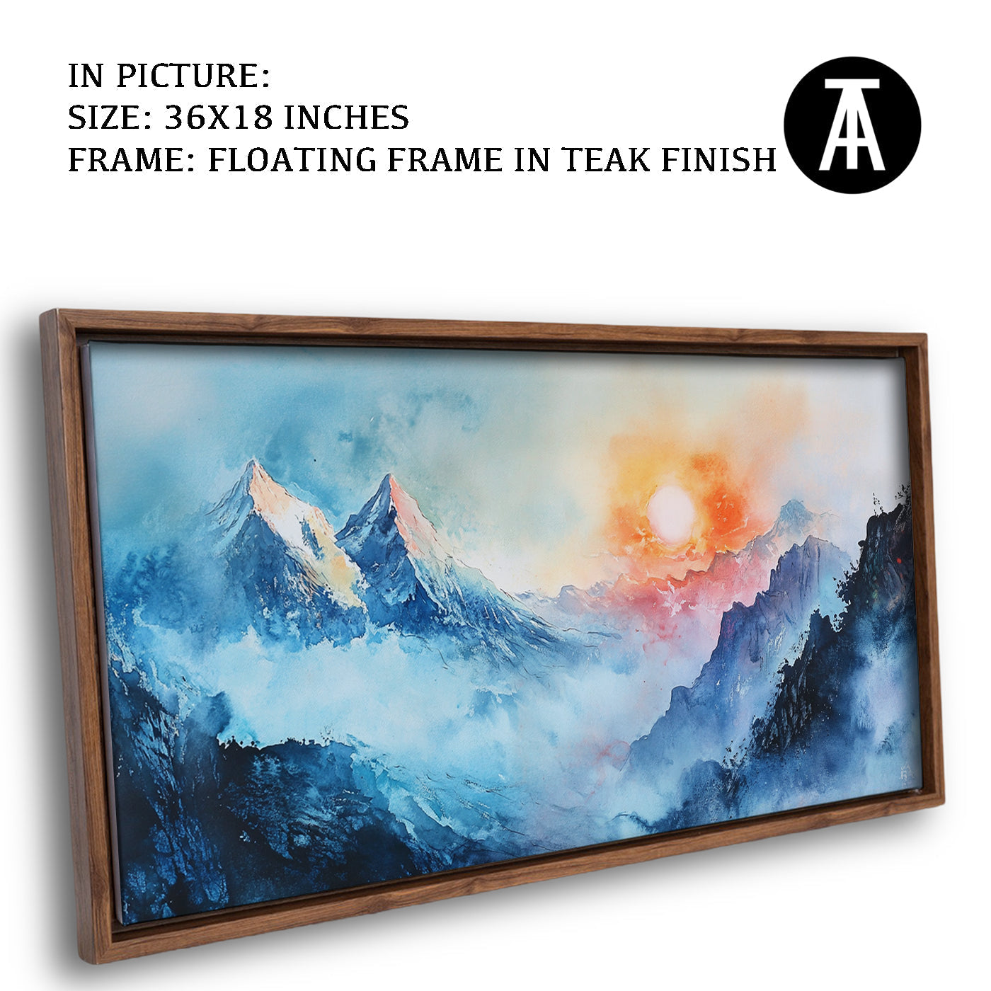Artwork in Floating Frame