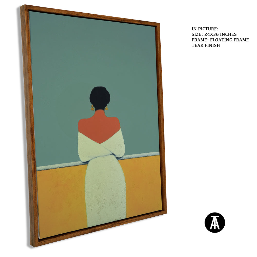 Artwork in Floating Frame