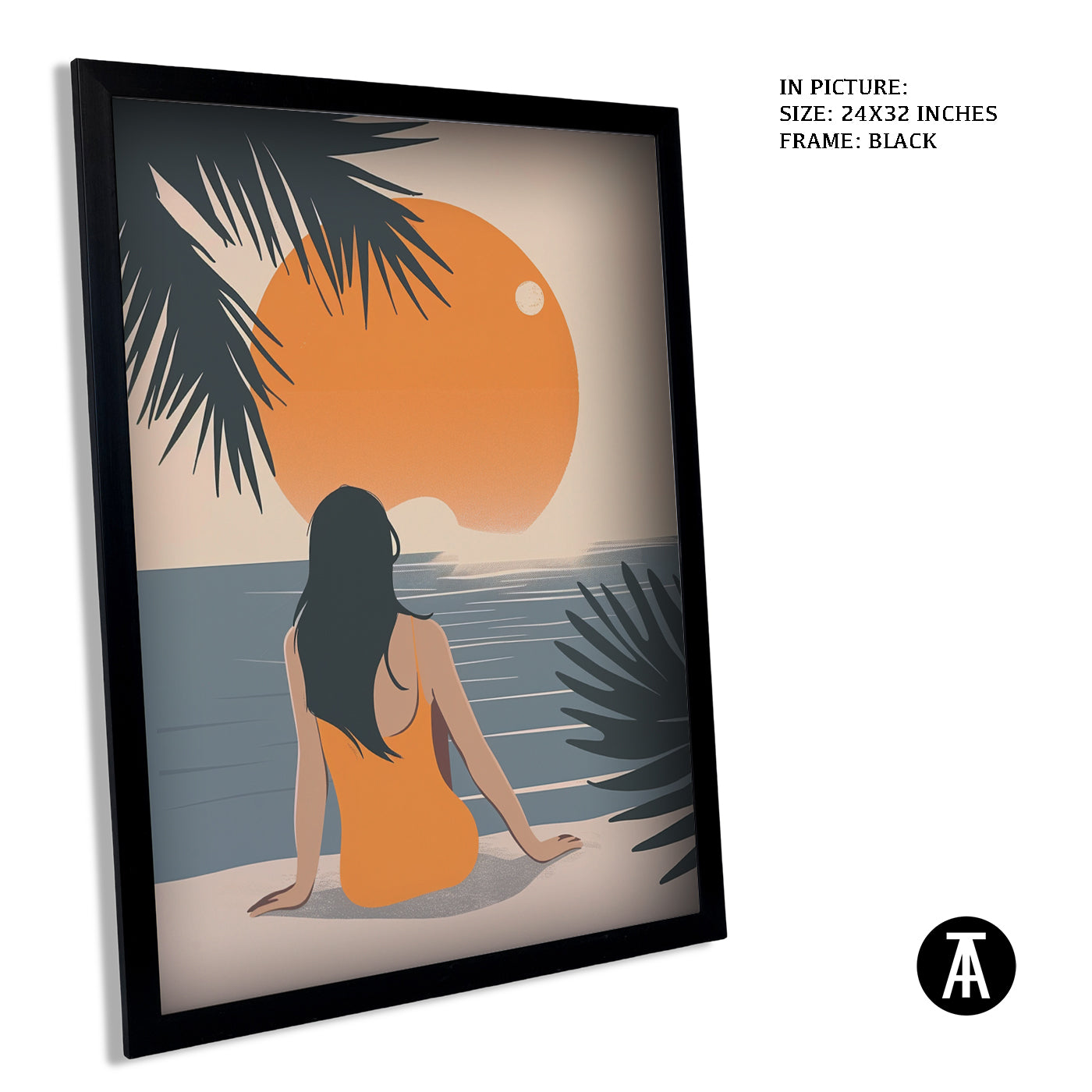 Artwork in Black Frame