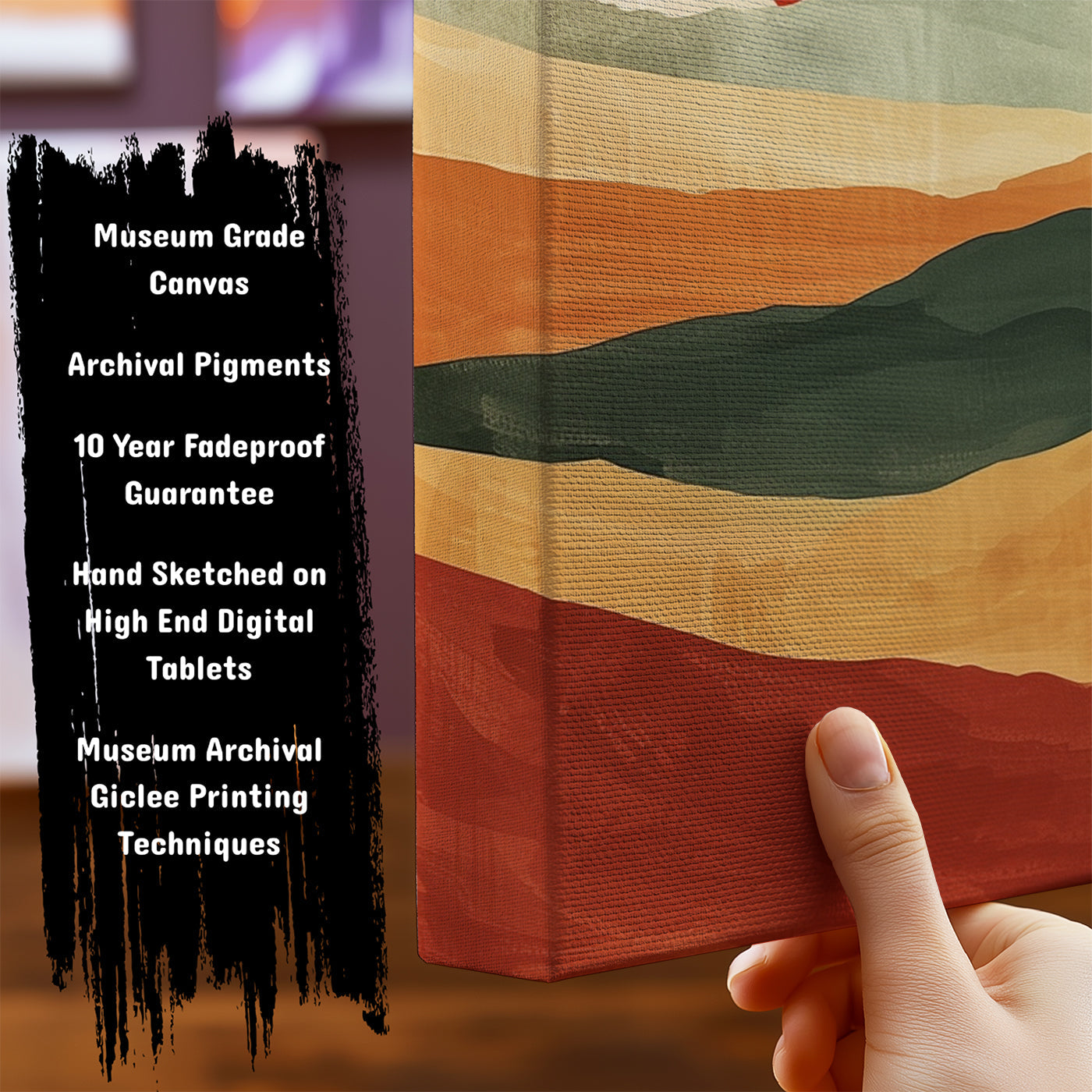 Information about Boho Art Canvas Art Print