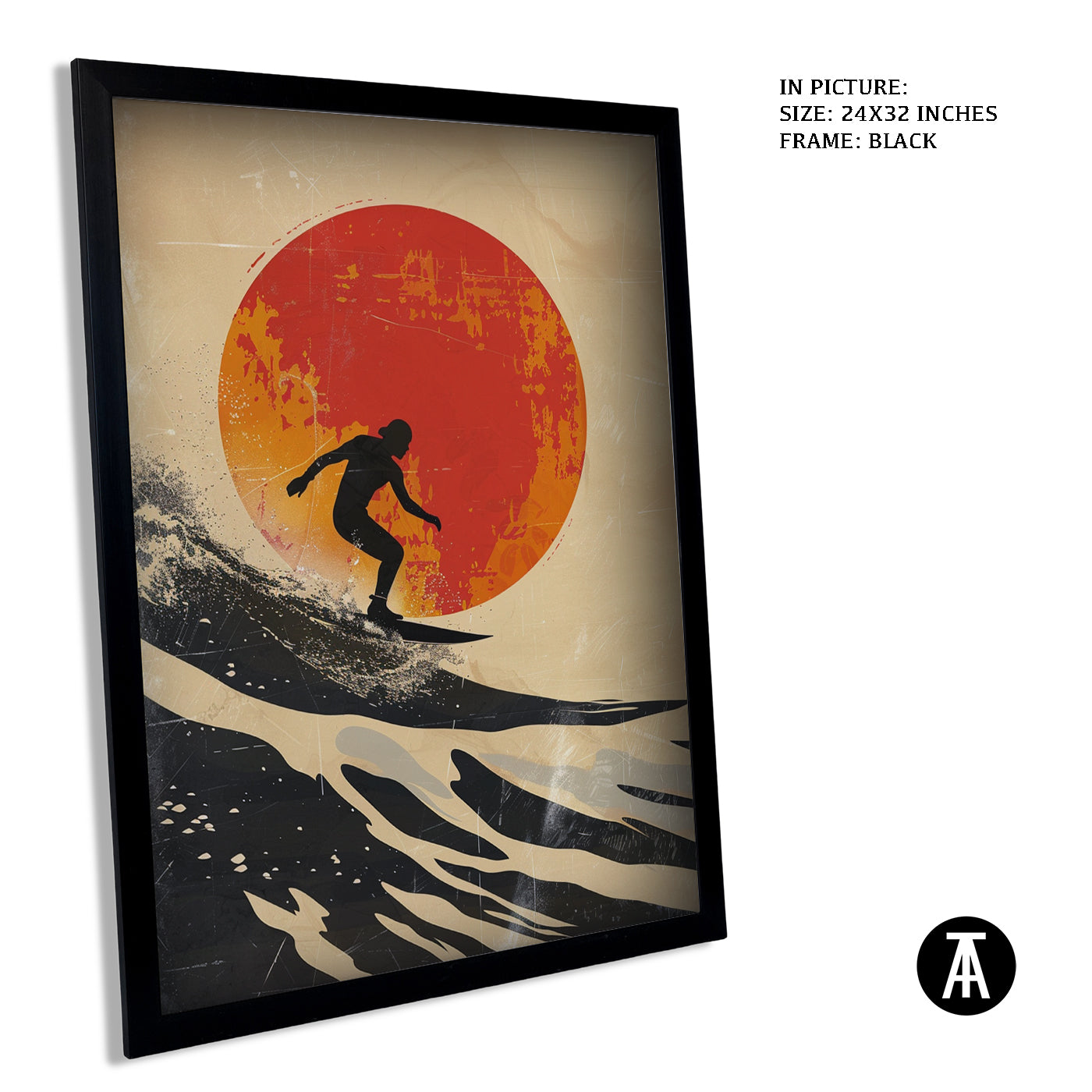 Artwork in Black Frame
