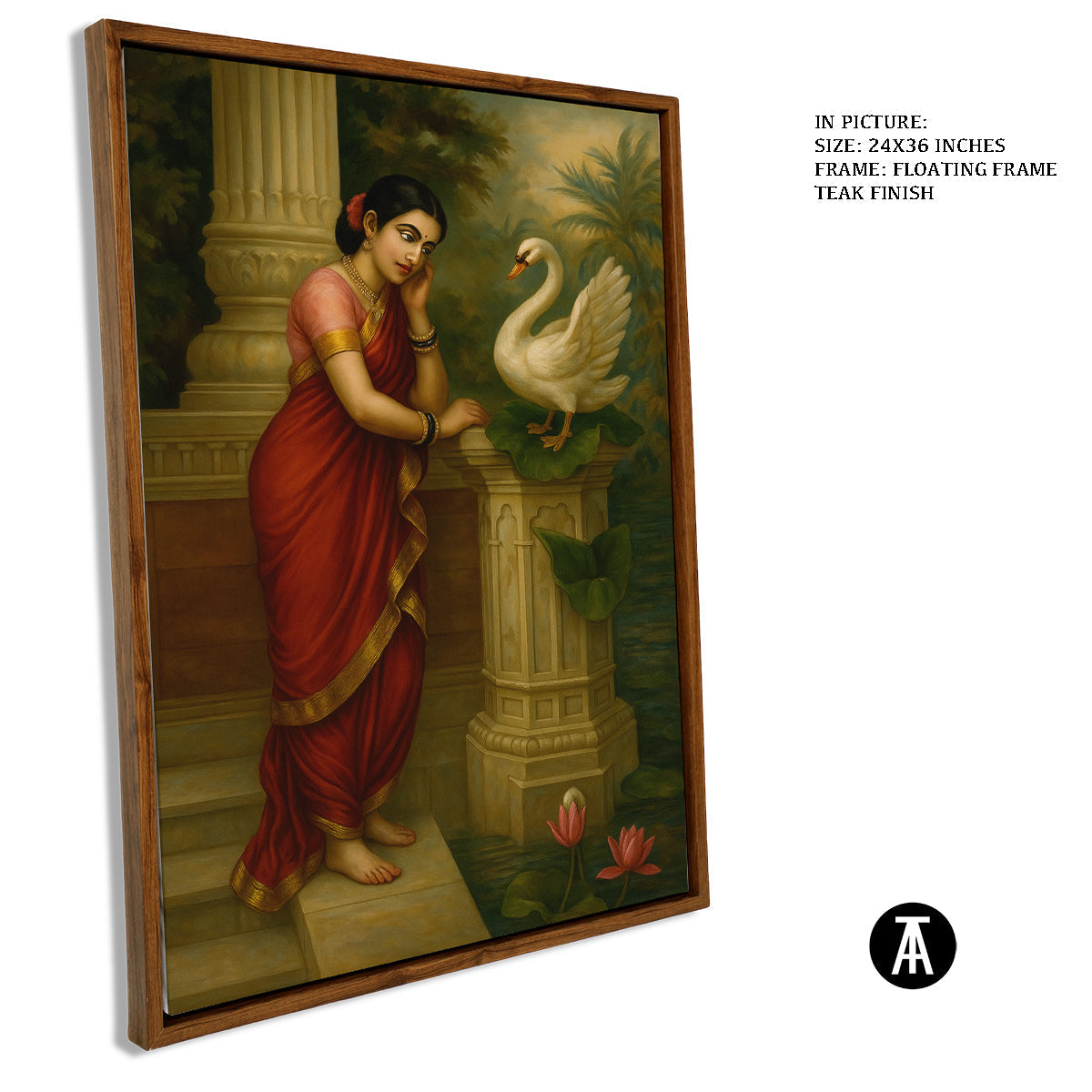 Artwork in Floating Frame