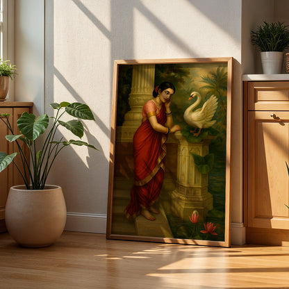 Heritage Indian Painting in a Lifestyle Setting