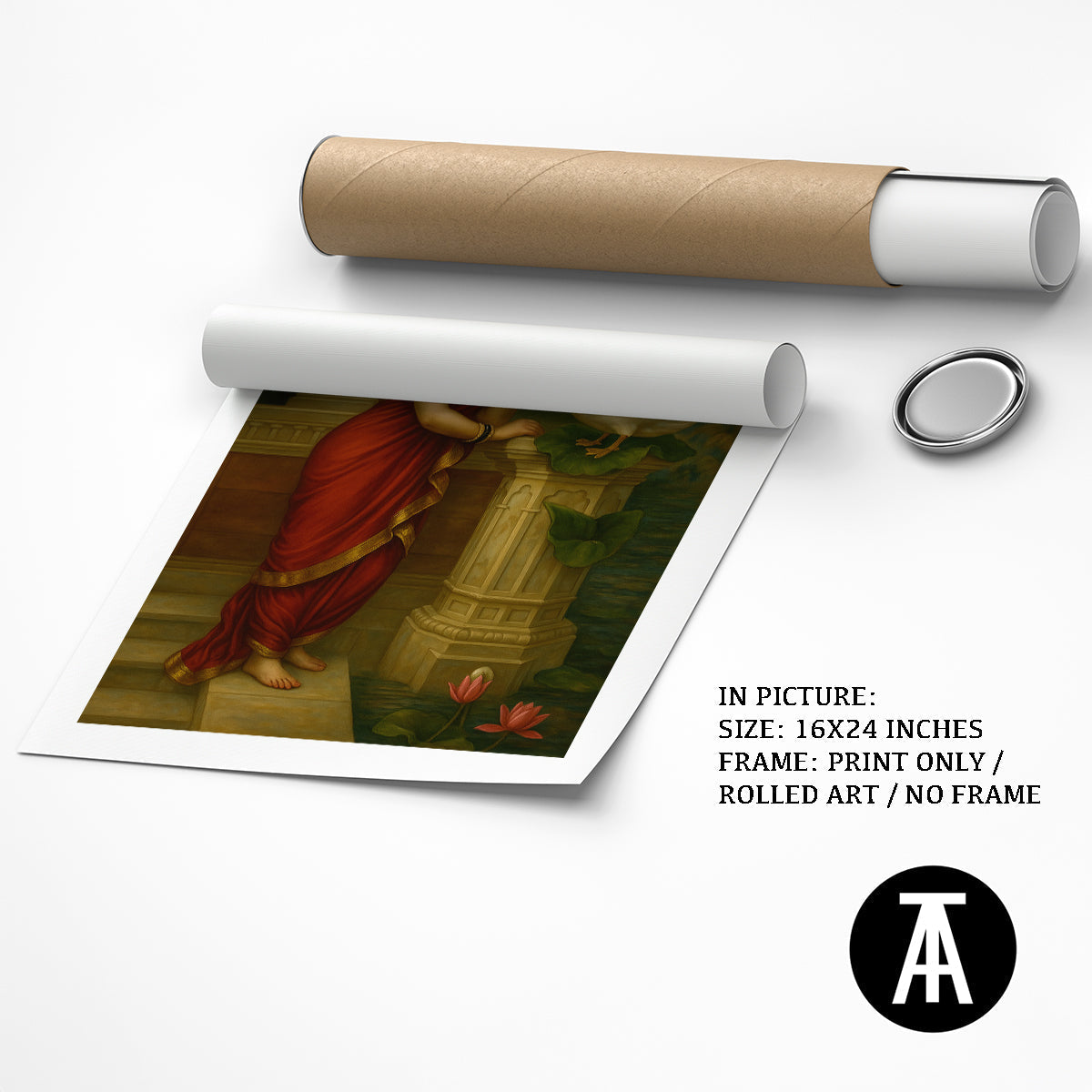 Artwork as Print Only / Rolled Art
