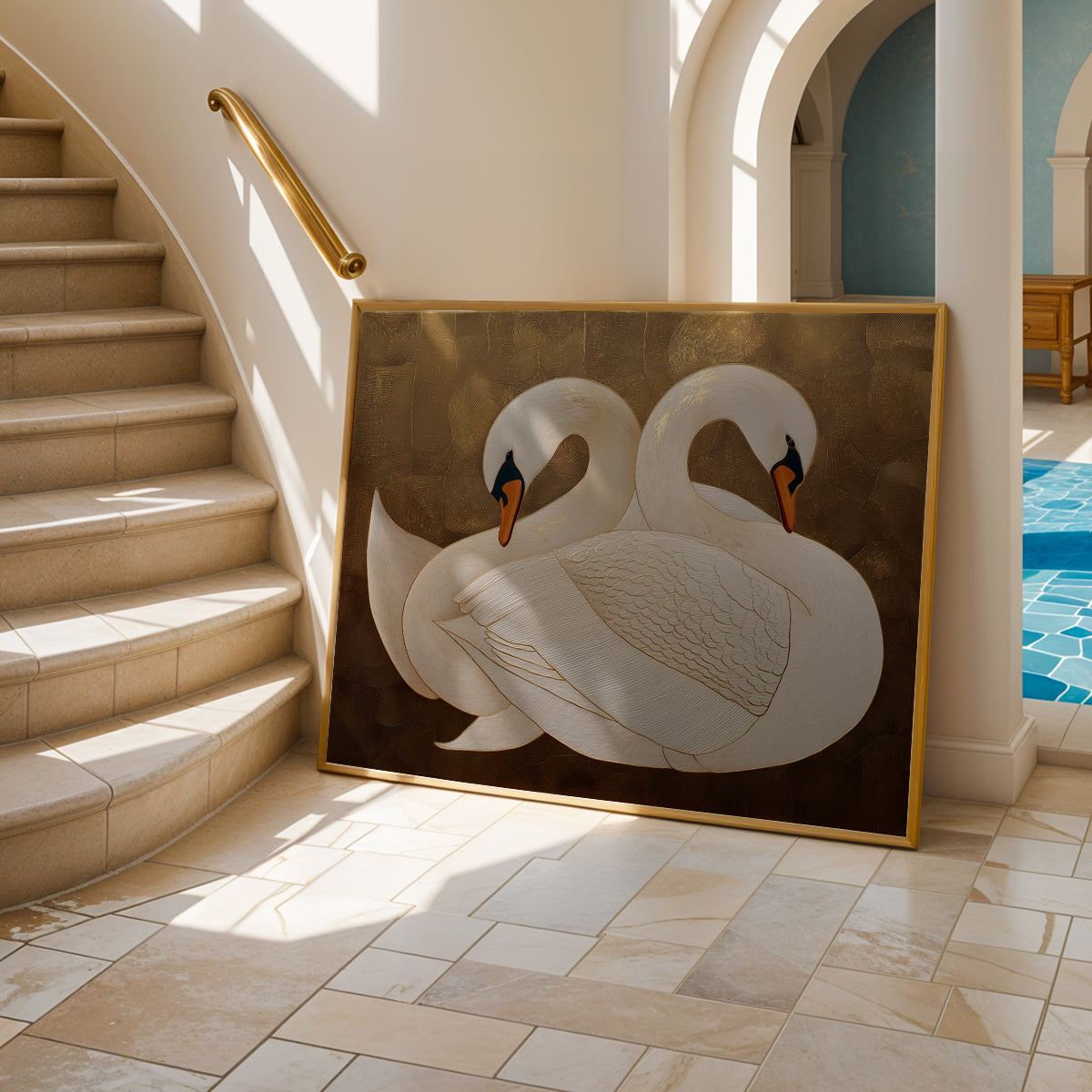 Vaastu Painting in a Lifestyle Setting
