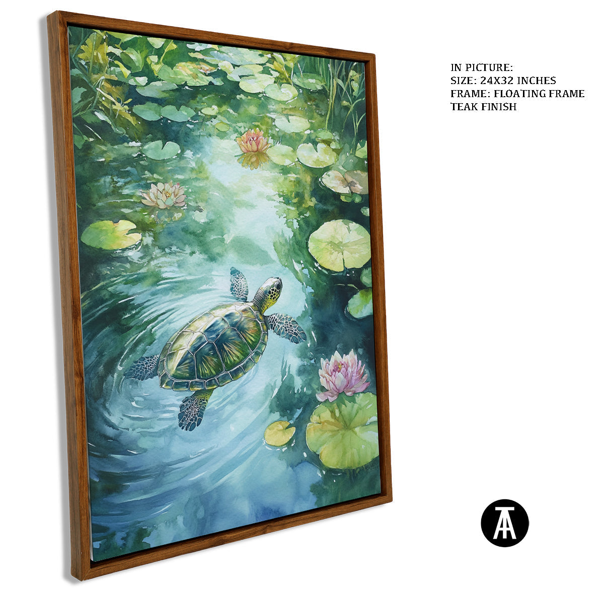 Artwork in Floating Frame