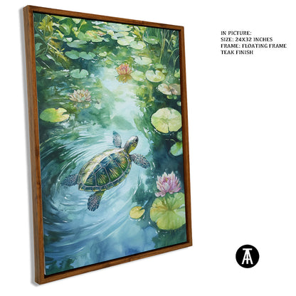 Artwork in Floating Frame