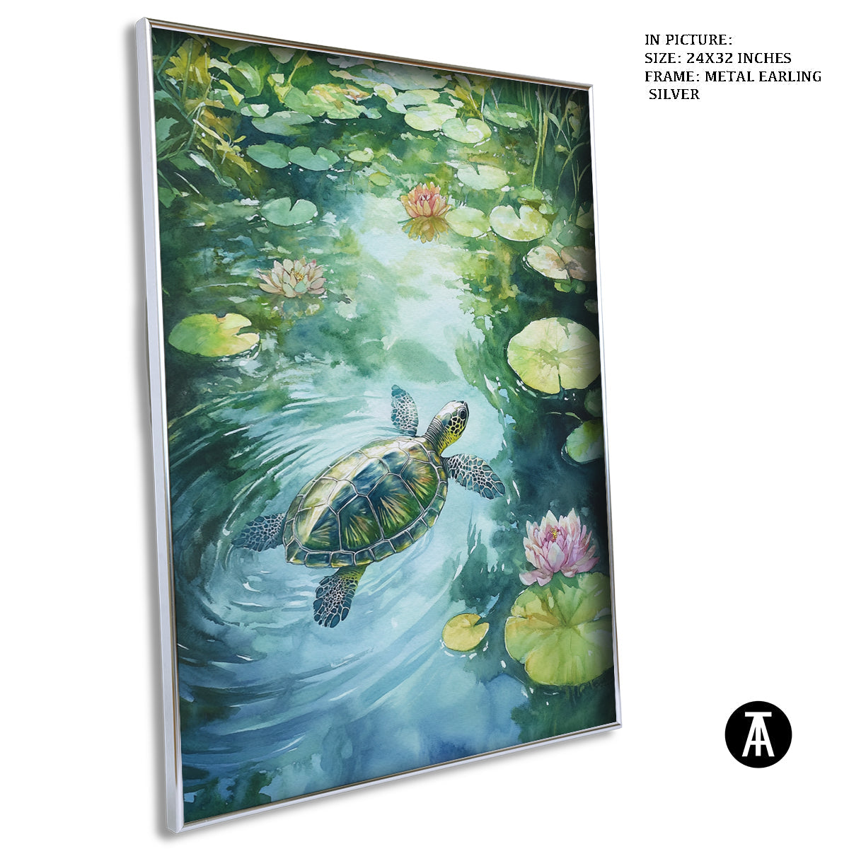 Artwork in Black Frame