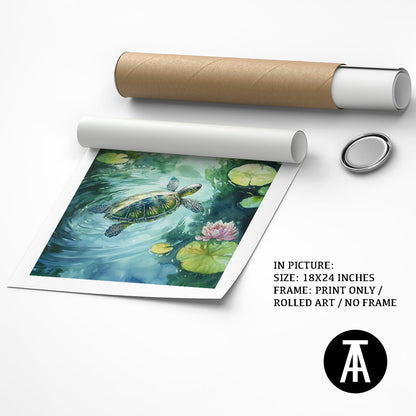 Artwork as Print Only or Rolled Art