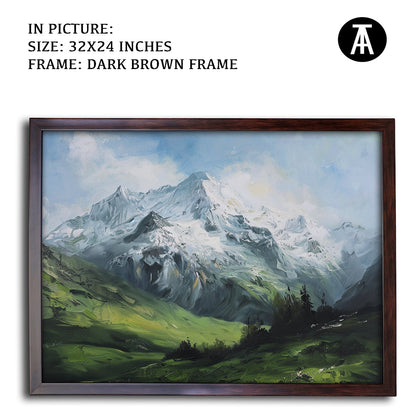 Artwork in Metal Champagne Gold Frame