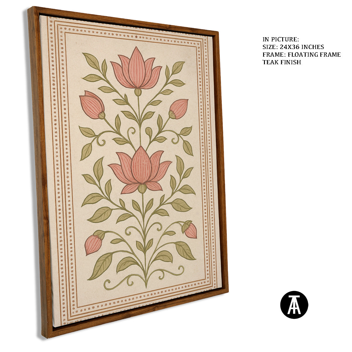Artwork in Floating Frame
