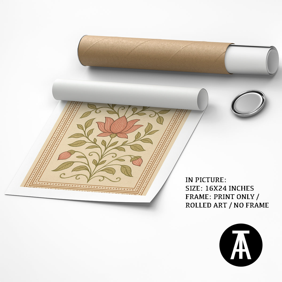 Artwork as Print Only / Rolled Art